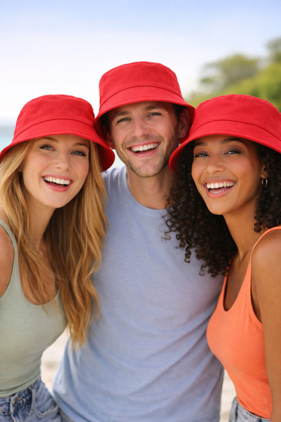  Customized Sun Hats |  Customized Bucket Hats | 10+ Colors 5822CU 