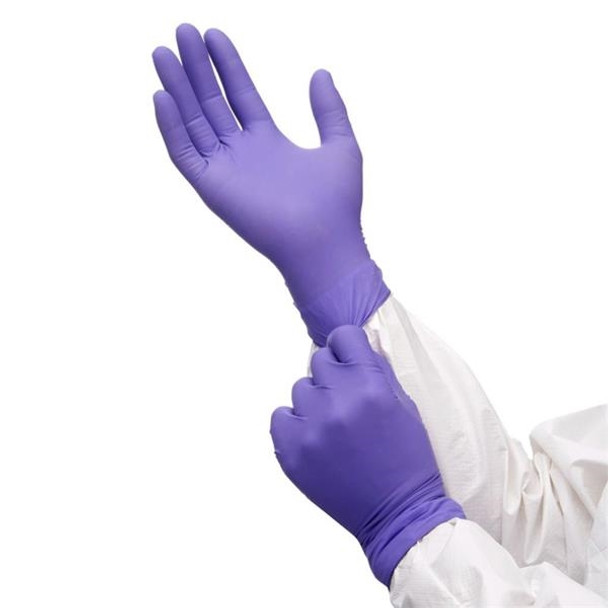 Nitrile Gloves Bulk |  Purple 100 PACK Disposable Gloves Powder Free SHIPS TODAY 15035NBLU