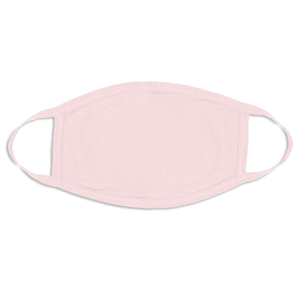 Pink Face Masks Cotton |  12 PACK | Adult Size Double Ply Soft Cotton 134LP
