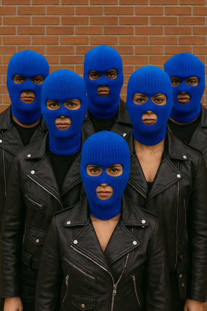 Blue Ski Face Mask Thief Mask Sheisty Mask  3061RB 