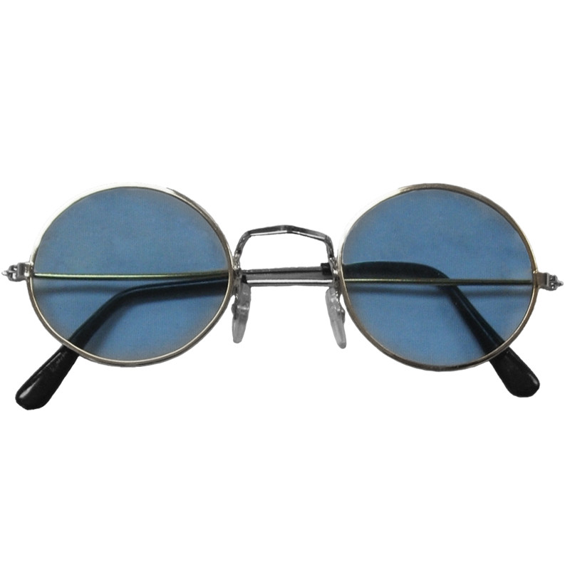 Green 60s Style Lennon Glasses Costume Accessory BA1048 main image 1
