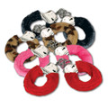 Bulk Wholesale Handcuffs | Mixed Color Furry Handcuffs  | 1803MIX 12 PACK