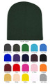 Beanie Hats Bulk |  Short 12 PACK MIX COLORS 