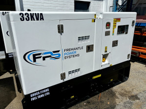 33kVA Generator; Silent 3 Phase; Powered by Mitsubishi S4S Engine 33kVA Generator; Silent 3 Phase; Powered by Mitsubishi S4S Engine