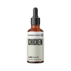 Verma Farms CBD Cat Oil - Chicken Flavor 150mg Verma Farms CBD Cat Oil - Chicken Flavor 150mg