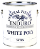 General Finishes Water Based White Poly Gallon