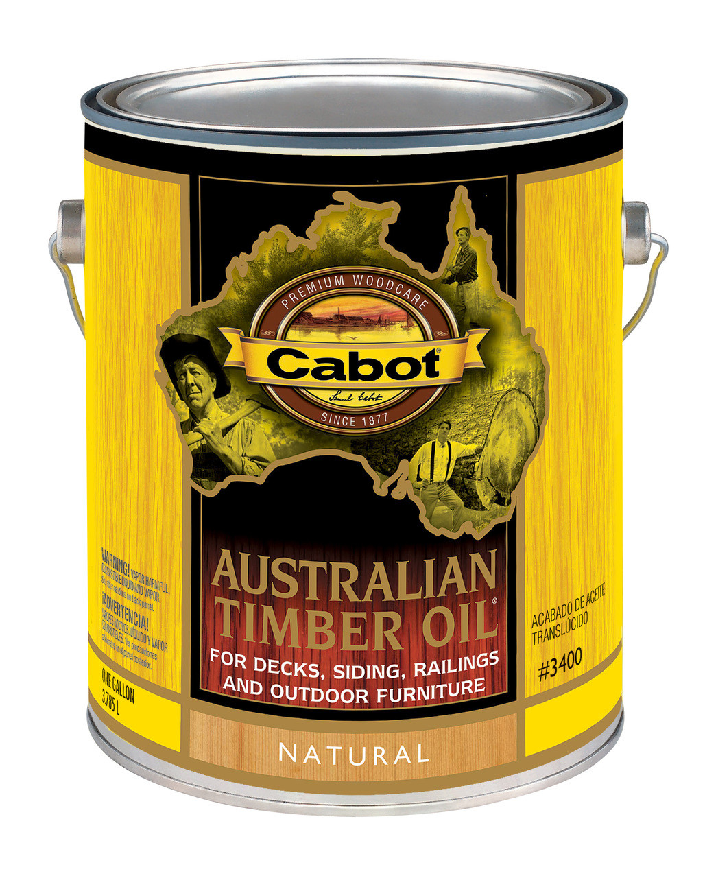 Trin Kvæle skjold Cabot Australian Timber Oil Gallon - Premier Paint & Wallpaper