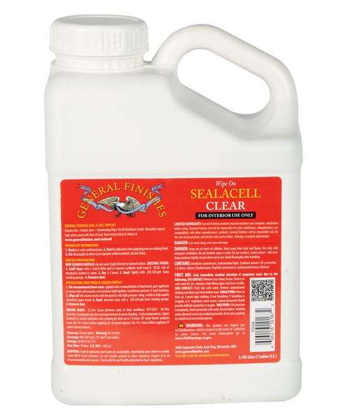 General Finishes Clear Seal-A-Cell Gallon