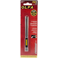 OLFA Stainless Steel Body Slide Mechanism Utility Knife With Blade Snapper 9mm