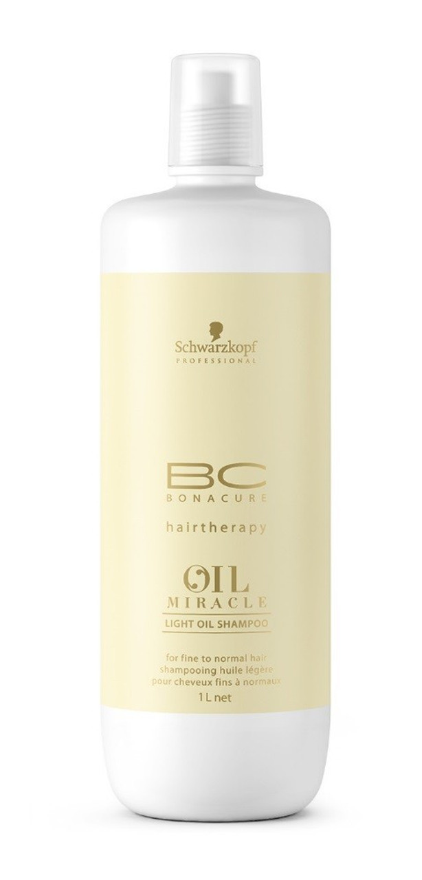 Schwarzkopf BC Oil Miracle Light 1000ml | The Glamour Shop