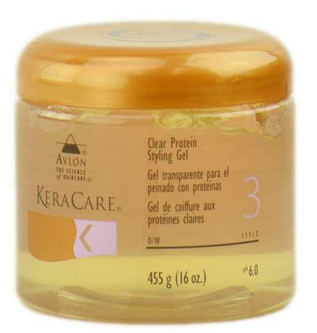 Keracare Clear Protein Styling Gel 455g The Glamour Shop