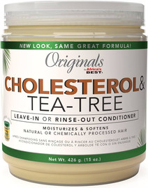 Africa's Best Organic Cholesterol Tea-Tree Oil Dual Conditioner 15oz