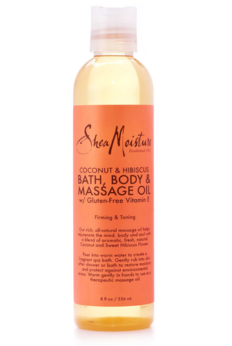 Shea Moisture Argan Oil & Raw Shea Bath, Body & Massage Oil 8oz