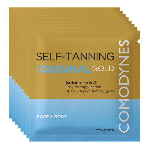 Comodynes Self-Tanning Towelettes Color Gold Original 8pcs