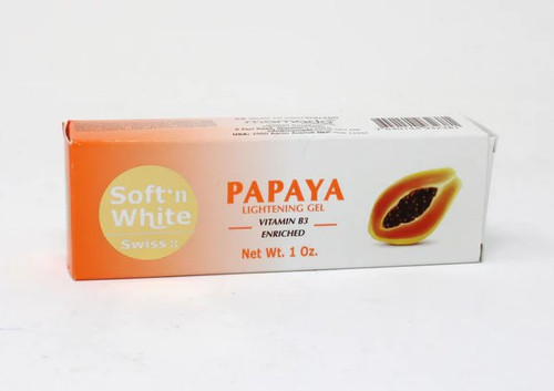 Soft'n White Papaya Vitamin B3 Lightening Body Gel 30g