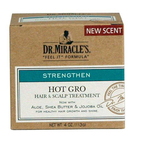 Dr. Miracles Hot Gro Hair & Scalp Treatment Regular 4oz