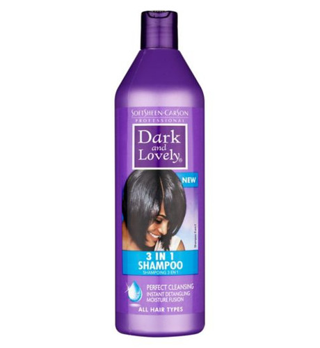 Dark & Lovely Moisture Plus 3 in 1 Shampoo 500ml