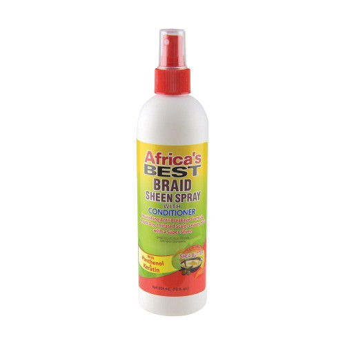 Africa's Best Braid Sheen Spray 12oz