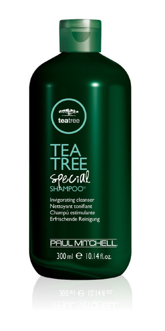 Paul Mitchell Tea Tree Special Shampoo is an invigorating cleanser formulated with tea tree oil, peppermint and lavender.