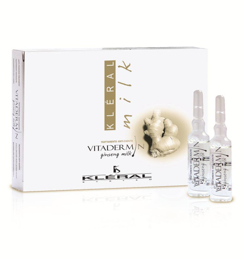 Kleral Vitadermin Anti-Thinning Treatment with Ginseng Milk  14 tubes