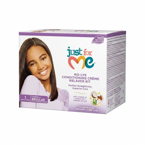 Just For Me Kids No Lye Relaxer Kit regular for textured hair