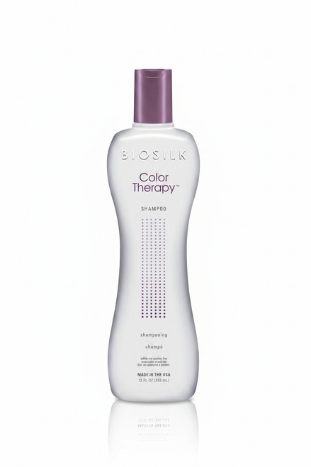 Protect and enhance your hair color with BioSilk Color Therapy Shampoo 355ml.