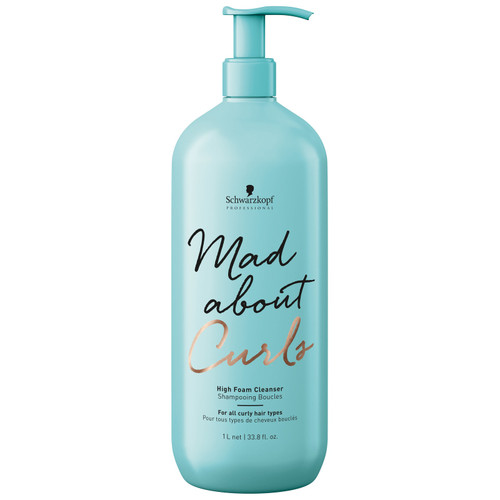 Schwarzkopf BC Mad About Curls Cleanser High Foam 1000ml