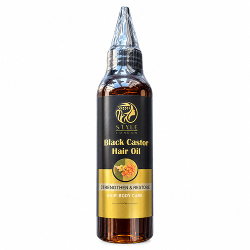 Batana Oils Hair and Body Care Black Castor Oil 4.2oz