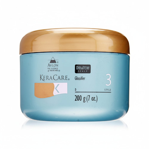 Shop KeraCare Dry & Itchy Scalp Glossifier 200g. Helps soothe dry scalp while adding shine and moisture to textured hair.