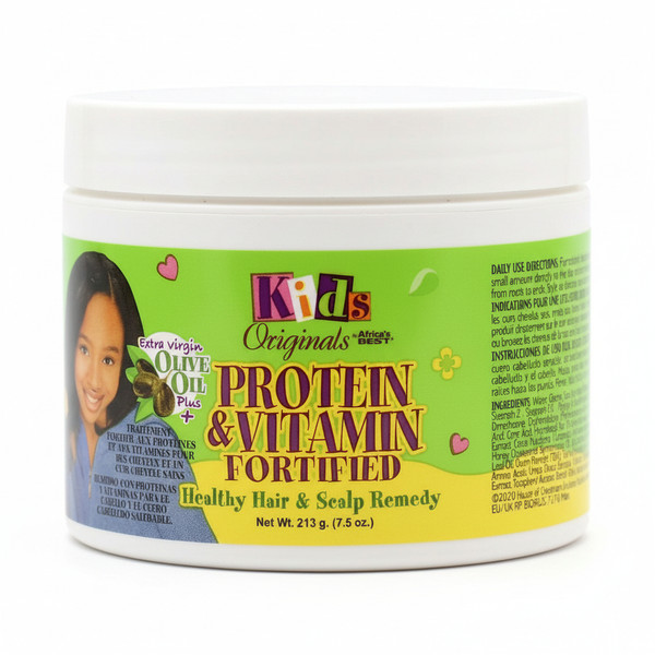 Helps moisturise dry hair and scalp