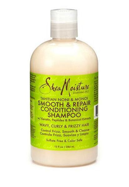 Shea Moisture Tahitian Noni & Monoi Smooth & Repair Shampoo 12oz