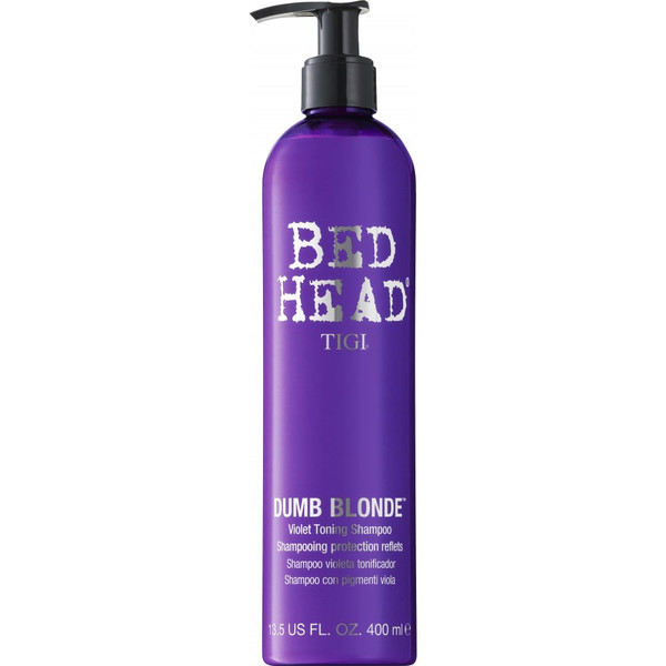 TIGI Bed Head Dumb Blonde Purple Toning Shampoo 400ml
