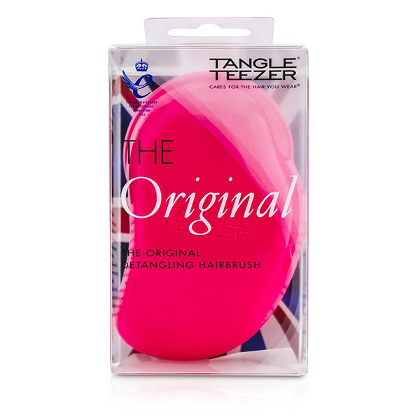 Tangle Teezer Original Detangling Hairbrush in vibrant Pink Fizz color