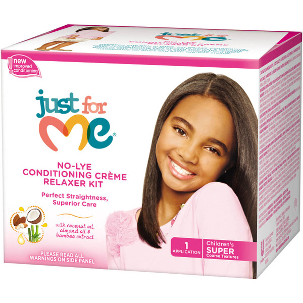 Just for Me No Lye Kids Relaxer Kit Super