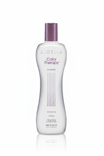 Protect and enhance your hair color with BioSilk Color Therapy Shampoo 355ml.