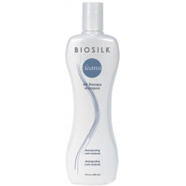 Biosilk Silk Therapy Shampoo is suitable for all hair types.