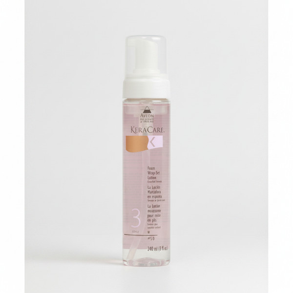 Shop KeraCare Foam Wrap Set Lotion Extra Hold 240ml. Smooths frizz and delivers sleek, long-lasting wrap styles.