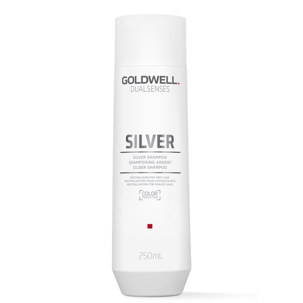 Goldwell Silver Shampoo 250ml anti-yellow treatment for blonde and grey hair