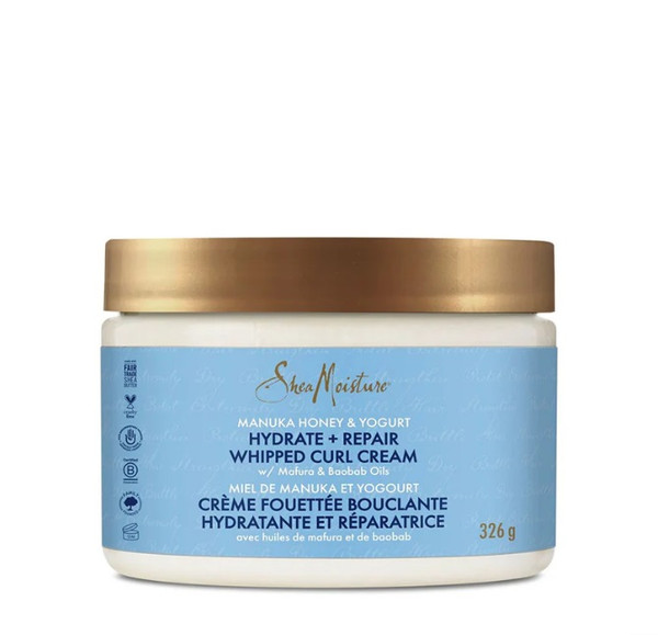 Shea Moisture Manuka Honey Yogurt Hydrate Repair Whipped Curl Cream 11.5oz
