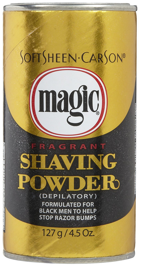 Magic Shave Shaving Powder Fragrant Gold 4.5oz The Glamour Shop