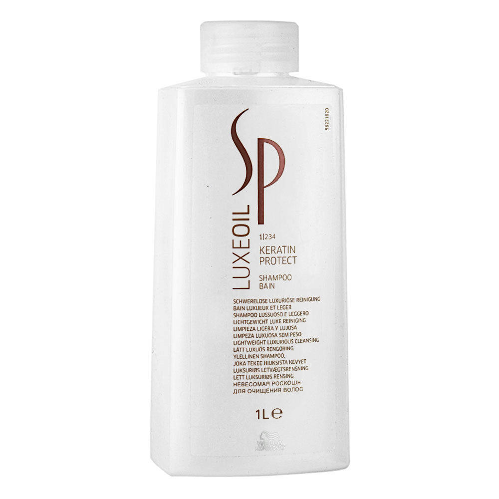 Wella SP Luxe Oil Keratin Shampoo 1000ml The Glamour Shop