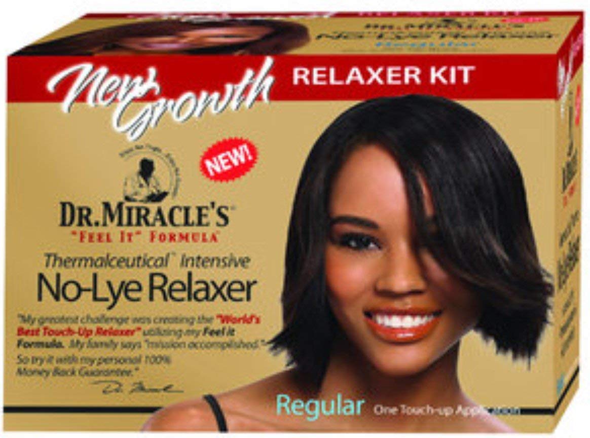 Dr Miracles No Lye Hair Relaxer Kit Super The Glamour Shop