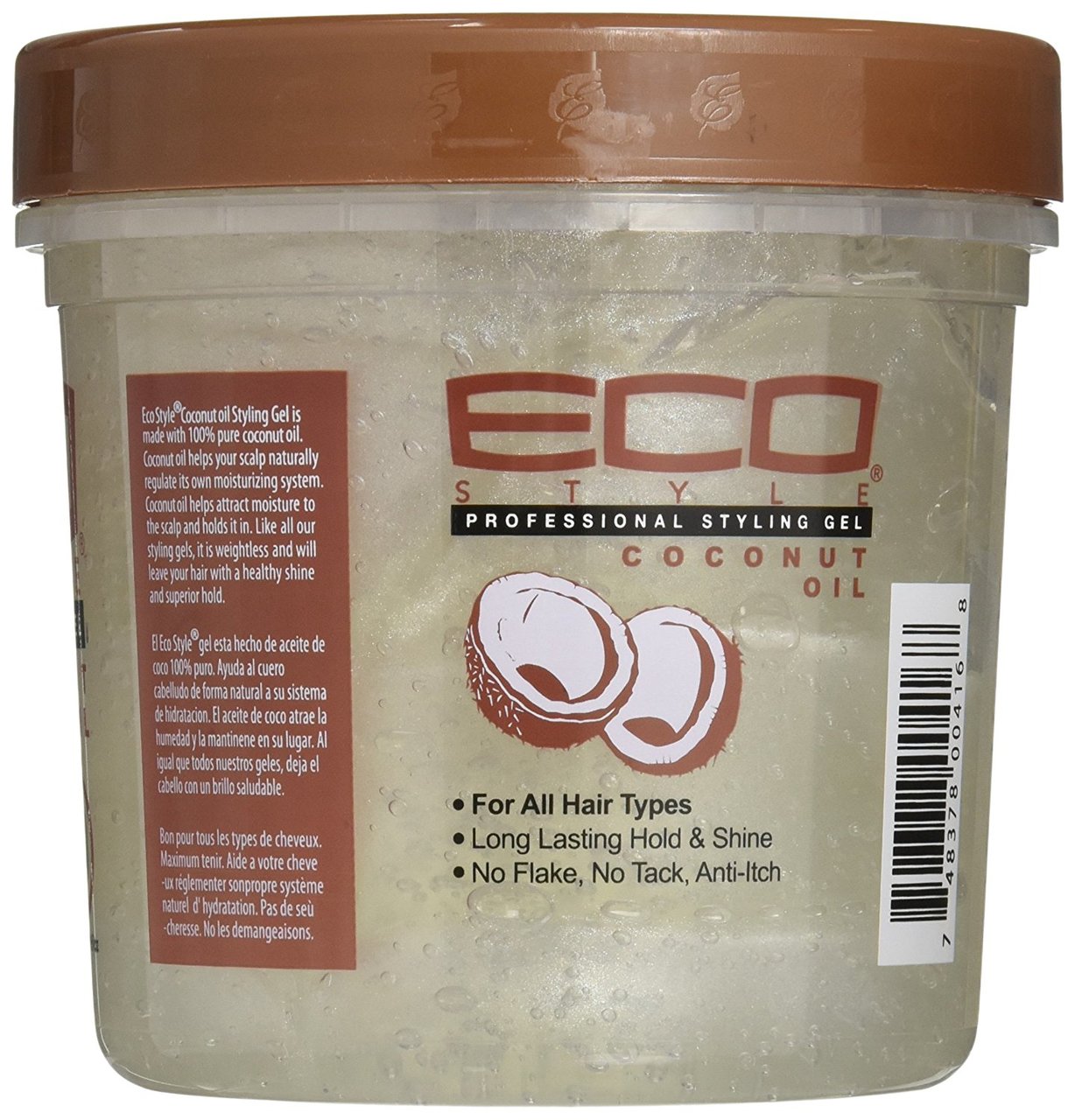 Eco Styler Coconut Oil Styling Gel 236ml The Glamour Shop