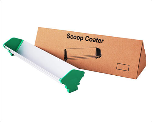 10" Scoop Coater