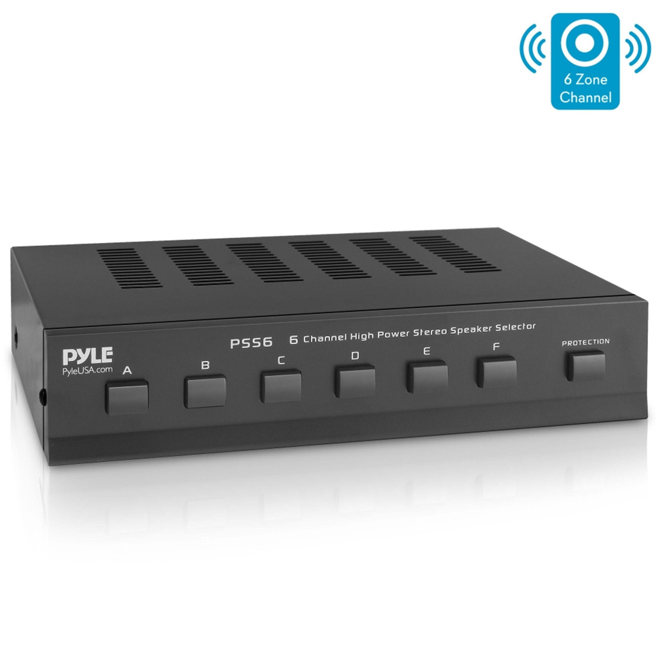 pyle 6 channel speaker selector