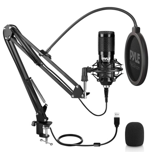 Clearance/Final Sale - PYLE PDMIKT140 USB Podcast Microphone Kit
