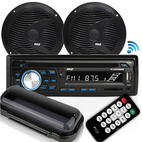 CLEARANCE - PYLE PLMRB29B Bluetooth In-Dash Stereo Radio MP3