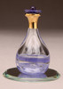 Amethyst Contemporary Tear Bottle - pictured with Optional 2" Beveled Mirror - Sold Separately