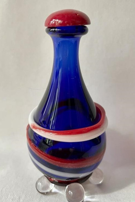 The American (Red, White & Blue) Contemporary Tear Bottle