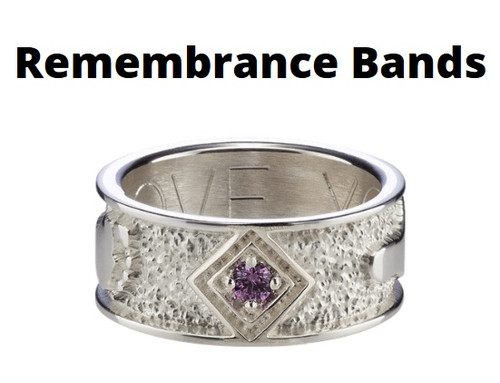 Remembrance Band Rings